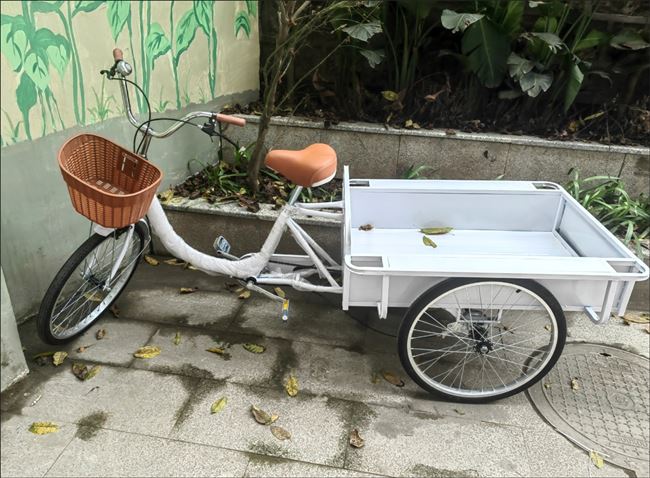 复古三轮车