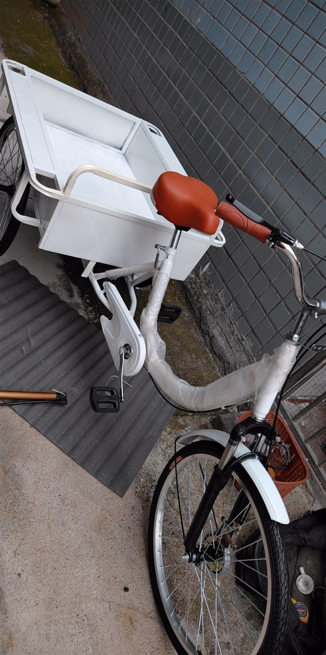 复古三轮车