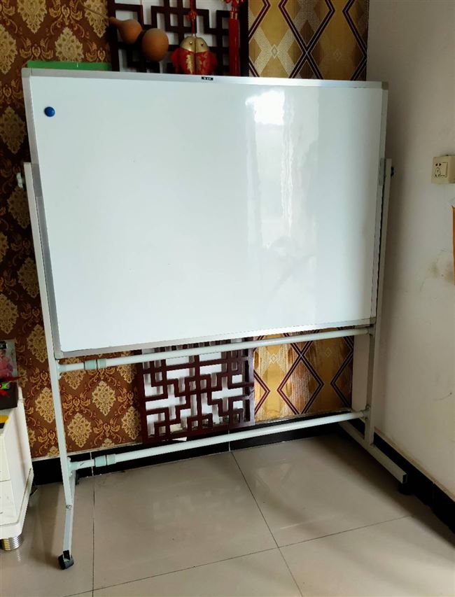 白板写字板可移动支架式120Ⅹ90CM9成新